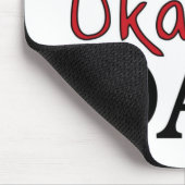 Weltmeisterin des lustigen Vaters, Mousepad (Ecke)