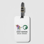 Weltmeisterschaft2034 Gepäckanhänger (Vorderseite Vertikal)