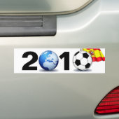 Weltmeisterschaft 2010 - Spanien Autoaufkleber (Auf Auto)
