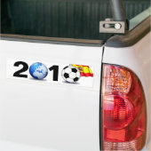 Weltmeisterschaft 2010 - Spanien Autoaufkleber (Auf Lkw)