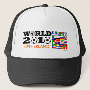 Weltmeisterschaft 2010 Vorlage Land Namen Hut Truckerkappe