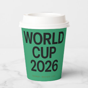 Weltmeisterschaft 2026 Ein Spiel Drei Nationen Min Pappbecher