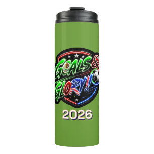 Weltmeisterschaft 2026 Feiern Thermosbecher