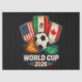 Weltmeisterschaft 2026 seidenpapier (Vorderseite)