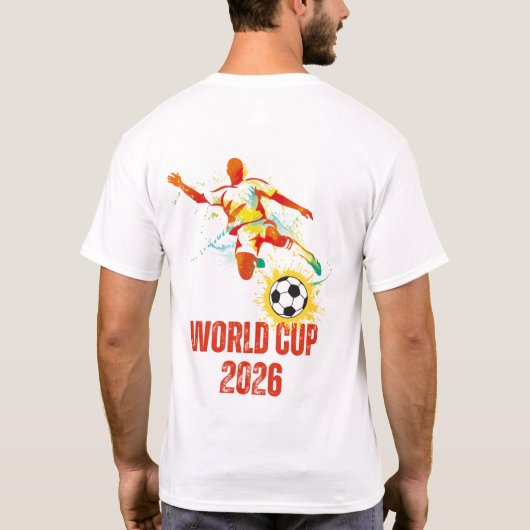 Weltmeisterschaft 2026 T Shirt (Rückseite)