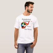 Weltmeisterschaft - Äquatoriale Guinea gegen die W T-Shirt (Vorne ganz)