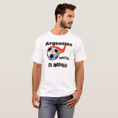 Weltmeisterschaft - Argentinien gegen die Welt T-Shirt (Vorne ganz)