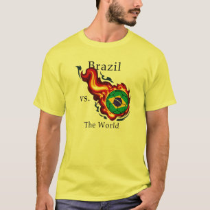 Weltmeisterschaft - Brasilien gegen die Welt T-Shirt