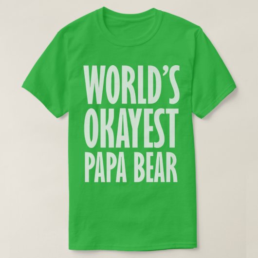 Weltmeisterschaft der Mens - Papa-Bären Premium 14 T-Shirt (Design vorne)