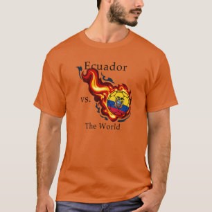 Weltmeisterschaft - Ecuador gegen die Welt T-Shirt