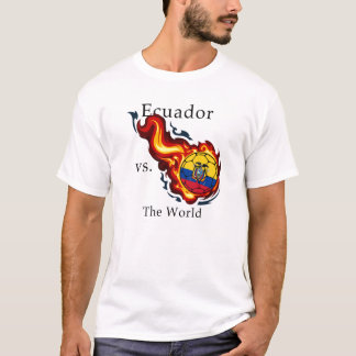Weltmeisterschaft - Ecuador gegen die Welt T-Shirt