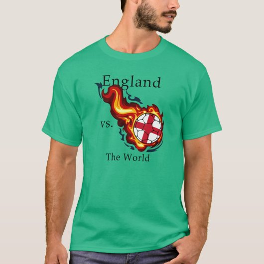 Weltmeisterschaft - England gegen die Welt T-Shirt (Vorderseite)