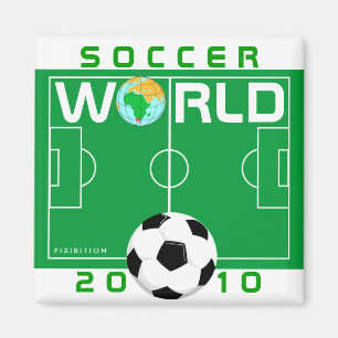 Weltmeisterschaft-Fußball-Feldmagnet 2010 Magnet
