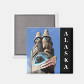 Weltmeisterschaft im Alaska-Magnet Magnet (Vorderseite/Rückseite)