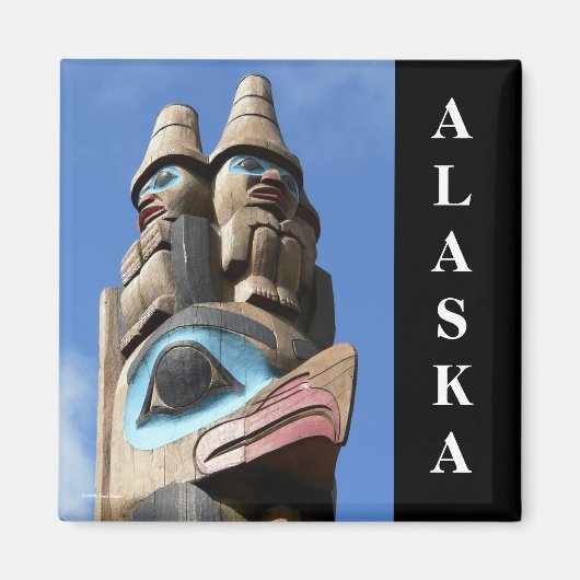 Weltmeisterschaft im Alaska-Magnet Magnet (Vorne)