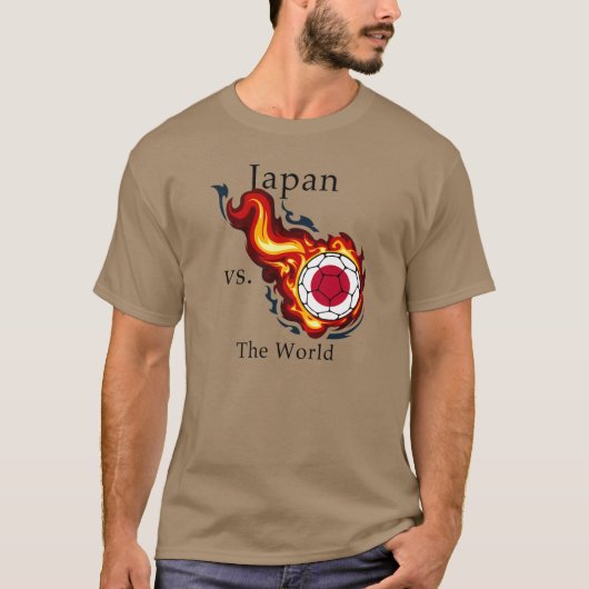 Weltmeisterschaft - Japan gegen die Welt T-Shirt (Vorderseite)