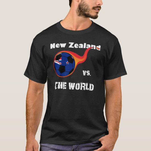Weltmeisterschaft - Neuseeland gegen die Welt T-Shirt (Vorderseite)