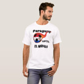 Weltmeisterschaft - Paraguay gegen die Welt T-Shirt (Vorne ganz)