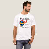 Weltmeisterschaft - Schweden gegen die Welt T-Shirt (Vorne ganz)