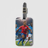 WELTMEISTERSCHAFT SOCCER 2026 GEPÄCKANHÄNGER (Vorderseite Vertikal)