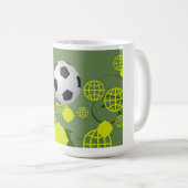 Weltmeisterschaft Soccer Kaffeetasse (VorderseiteRechts)