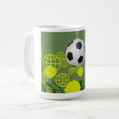 Weltmeisterschaft Soccer Kaffeetasse (Vorderseite Links)