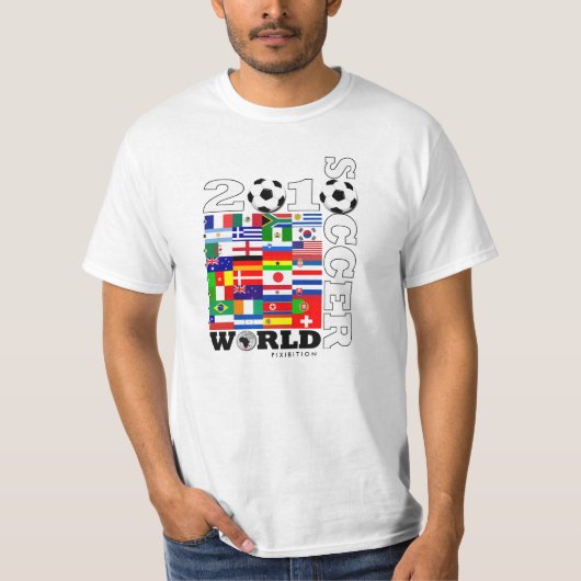 Weltmeisterschaft-T - Shirt-Fußball 2010 T-Shirt (Vorderseite)
