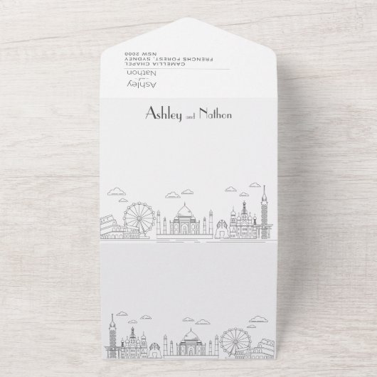 Weltmeisterschaften der Weltmeisterschaft der Wund All In One Einladung (Außenbereich)