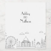 Weltmeisterschaften der Weltmeisterschaft der Wund Weinetikett (Einzelnes Label)