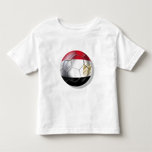 Weltmeisterschaftfußball Geschenk 2014 Ägyptens Kleinkind T-shirt (Vorderseite)