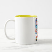 Weltmeisterschaftsbecher Zweifarbige Tasse (Links)