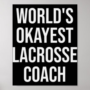 Weltmeistertitel für Lacrosse Coach Poster