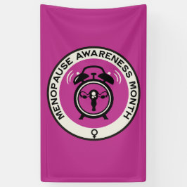 Weltmenopause-Monat Banner