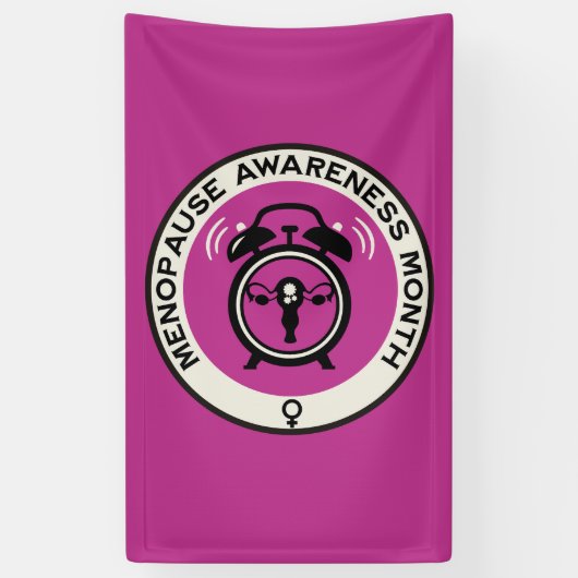 Weltmenopause-Monat Banner (Vertikal)