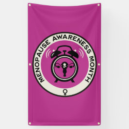Weltmenopausenmonat Banner