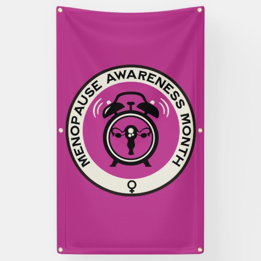 Weltmenopausenmonat Banner (Vertikal)