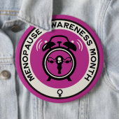 Weltmenopausenmonat Button (Beispiel)