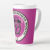 Weltmenopausenmonat Milchtasse (Rechte Ecke)