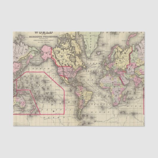 Weltmercator proj 2 seidenpapier (Vorderseite)