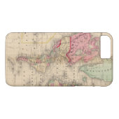 Weltmercator proj Karte durch Mitchell Case-Mate iPhone Hülle (Rückseite (Horizontal))