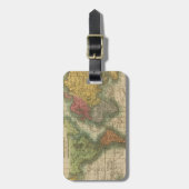 Weltmercators proj. gepäckanhänger (Vorderseite vertikal)