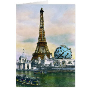 Weltmesse 1889 Paris Frankreich - Vintage Reise