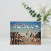 Weltmesse 1964 postkarte (Stehend Vorderseite)