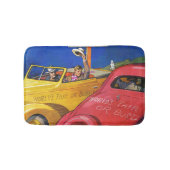 Weltmesse oder Pleite Badematte (Vorderseite)