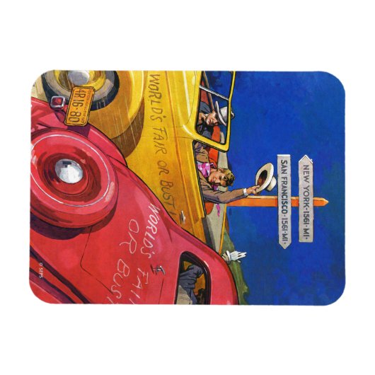 Weltmesse oder Pleite Magnet (Horizontal)