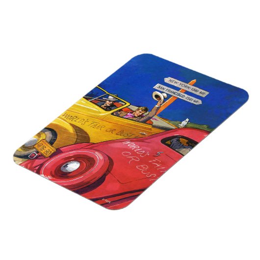 Weltmesse oder Pleite Magnet (Linke Seite)