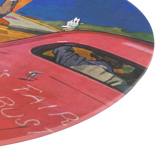 Weltmesse oder Pleite Schneidebrett (Ecke)