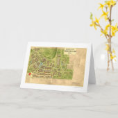 Weltmesse-St.- Louiskarte 1904 Karte (Gelbe Blume)