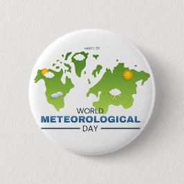Weltmeteorologischer Tag Button
