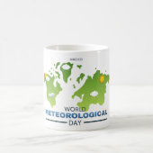 Weltmeteorologischer Tag Kaffeetasse (Mittel)
